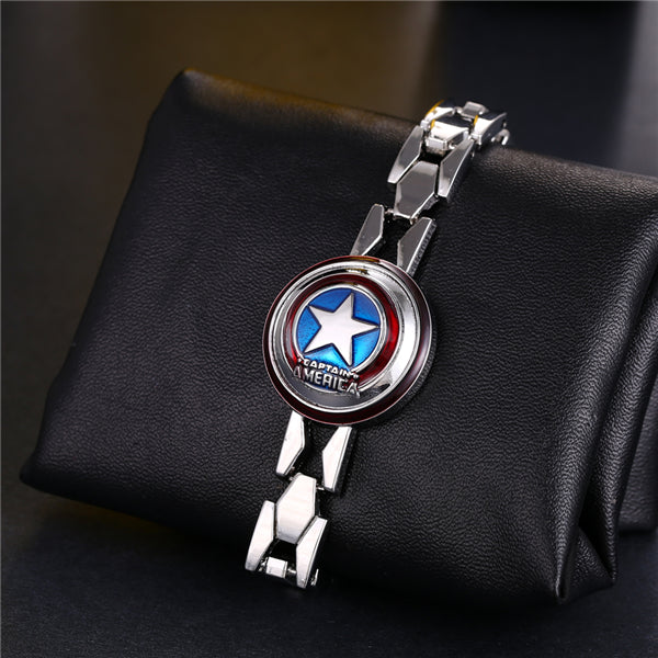 The Avengers Silver Bracelet Captain America