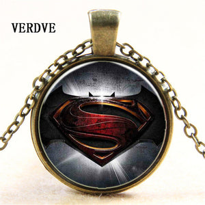 Marvel Avengers Glass Charm Necklace