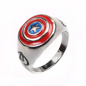 Avengers 3 Captain America Shield Ring