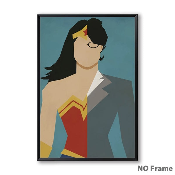 Marvel Super Hero Canvas For Home Decoration
