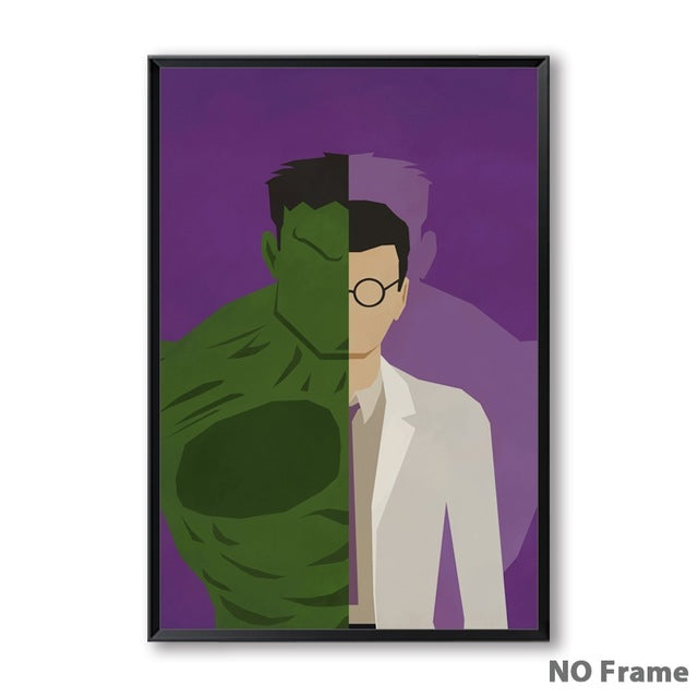 Marvel Super Hero Canvas For Home Decoration