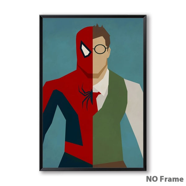 Marvel Super Hero Canvas For Home Decoration