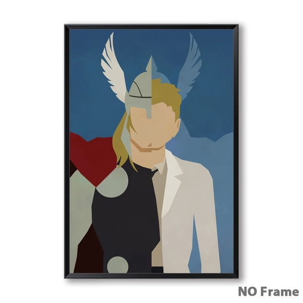 Marvel Super Hero Canvas For Home Decoration