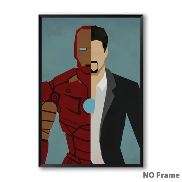 Marvel Super Hero Canvas For Home Decoration