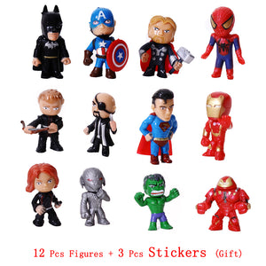 12 pcs Avengers 3 Action Figures