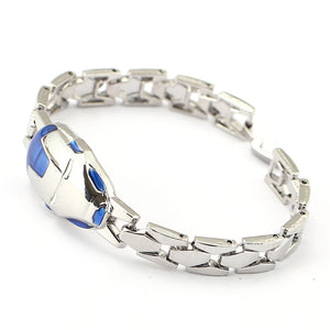 The Avengers Iron Man Blue Bracelet
