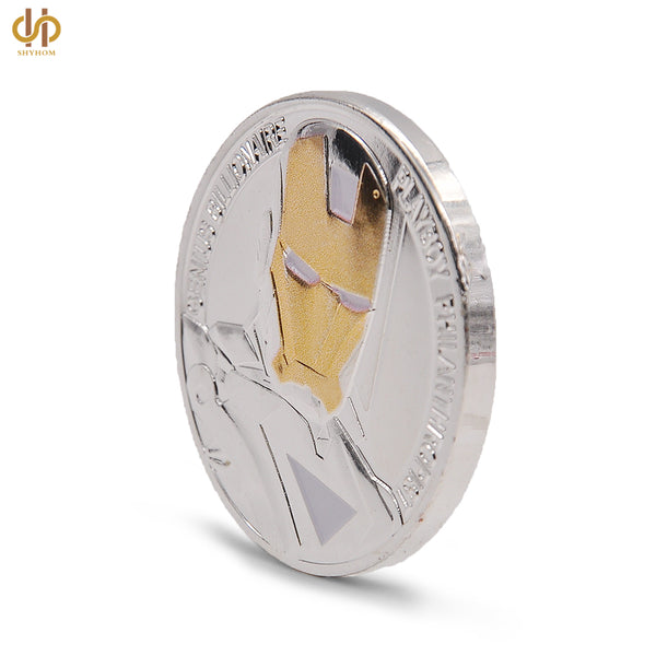 Marvel Avengers Silver Coin With Black Luxury Coin Box
