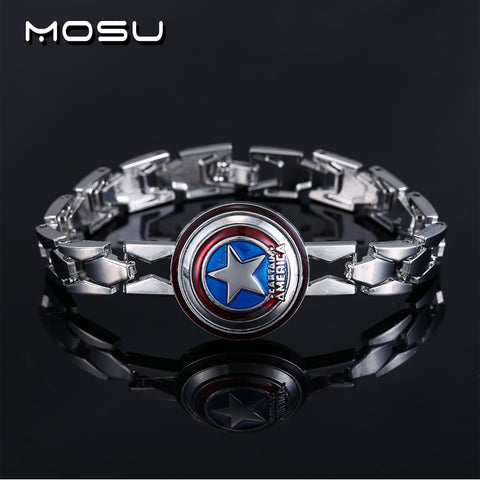 The Avengers Silver Bracelet Captain America